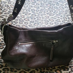 Brown Coach Leather Handbag